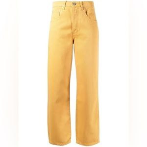 Boyish Timmy Cotton-Lyocell Blend Jeans in Gold Rush, size 25